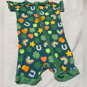 Little Sleepies St. Patrick Day Shortie
